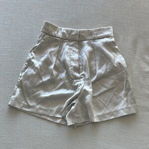Abercrombie & Fitch Silk High Waist Shorts